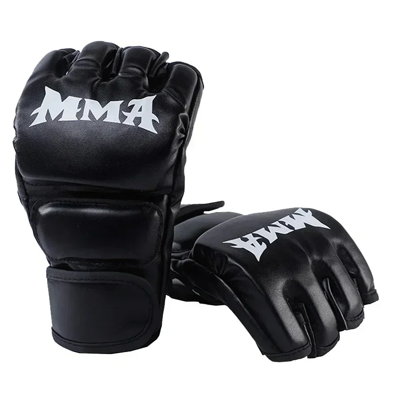 Motorcycle Glove Knuckle - Профессиональные боксерские тренировочные перчатки без пальцев