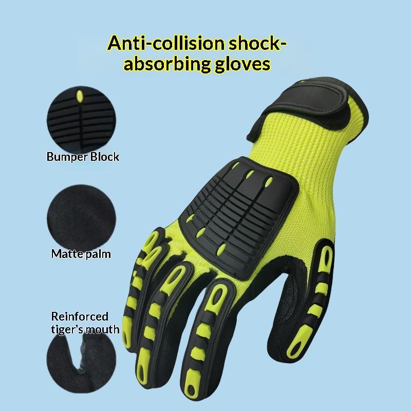 Work Glove Impact - 1 пара прочных рабочих перчаток, устойчивых