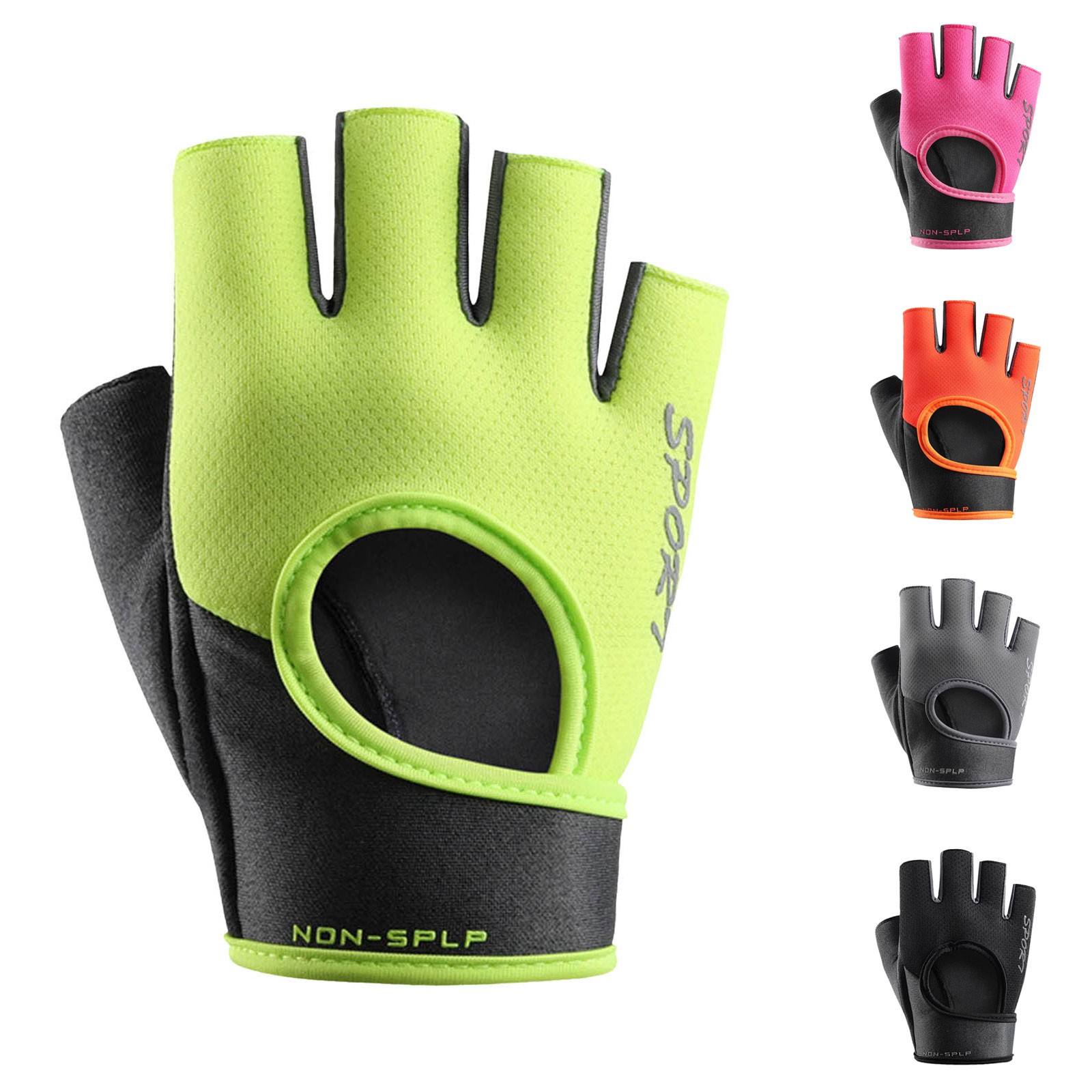 Workout Glove Gym - Велосипедные спортивные перчатки с половиной пальца,