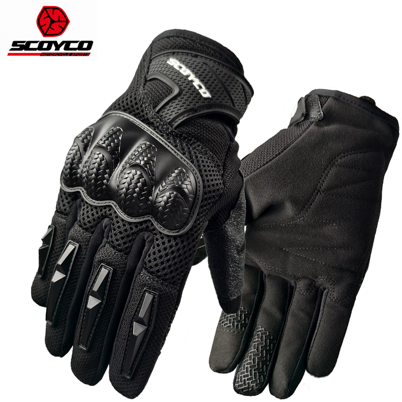 Cycling Glove Padded - Scoyco мотоциклетные перчатки с сенсорным экраном,