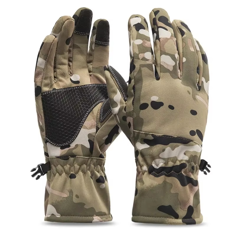 Ski Glove Waterproof - Тактические уличные камуфляжные теплые нескользящие перчатки