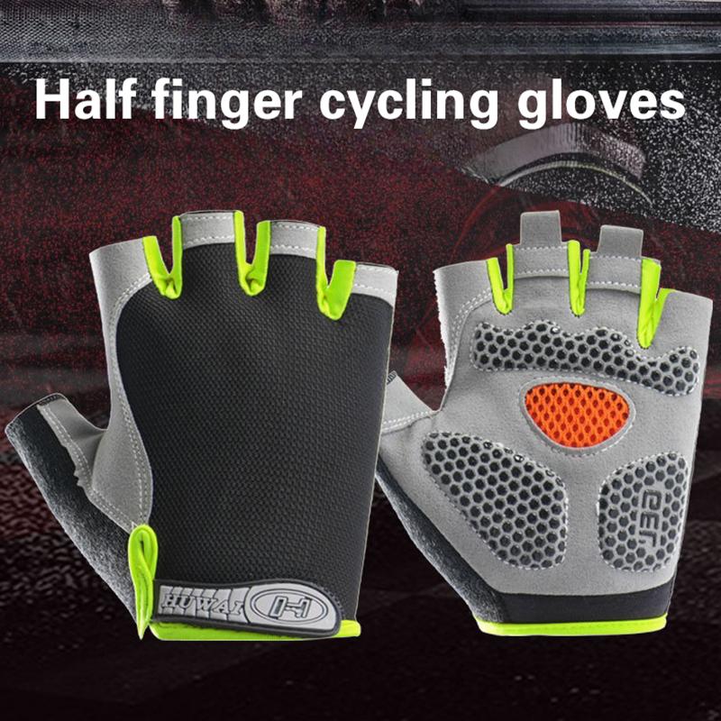 Cycling Glove Padded - Оптовые велосипедные перчатки без пальцев для