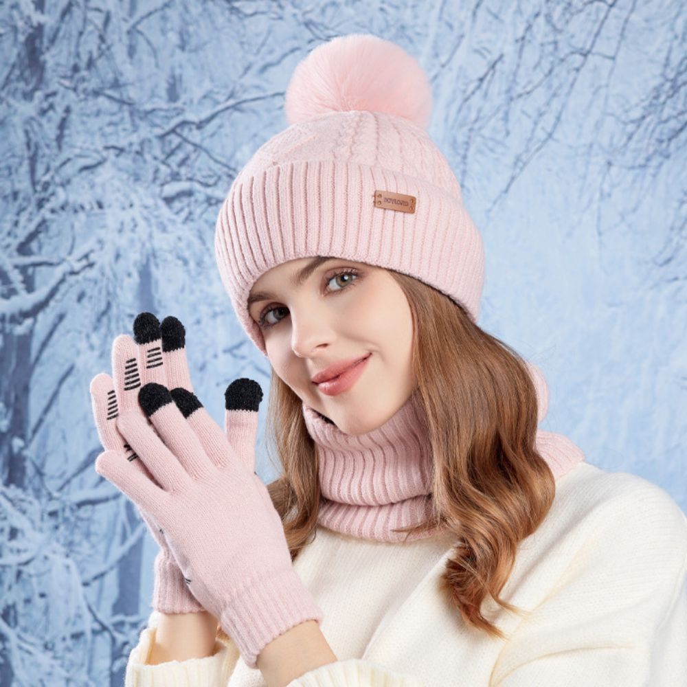 Wool Glove Lined - Комплект из 3 предметов: простые однотонные