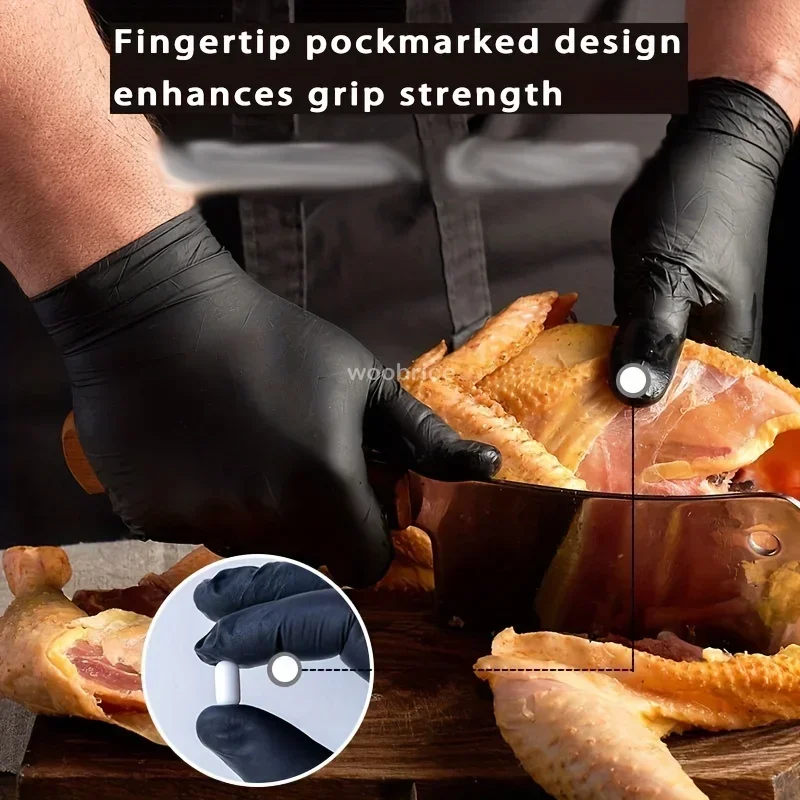 Одноразовые нитриловые водонеп – обзор и цена Nitrile Mechanic Glove