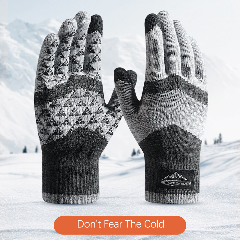 Зимние теплые вязаные перчатки – обзор и цена Winter Glove Insulated