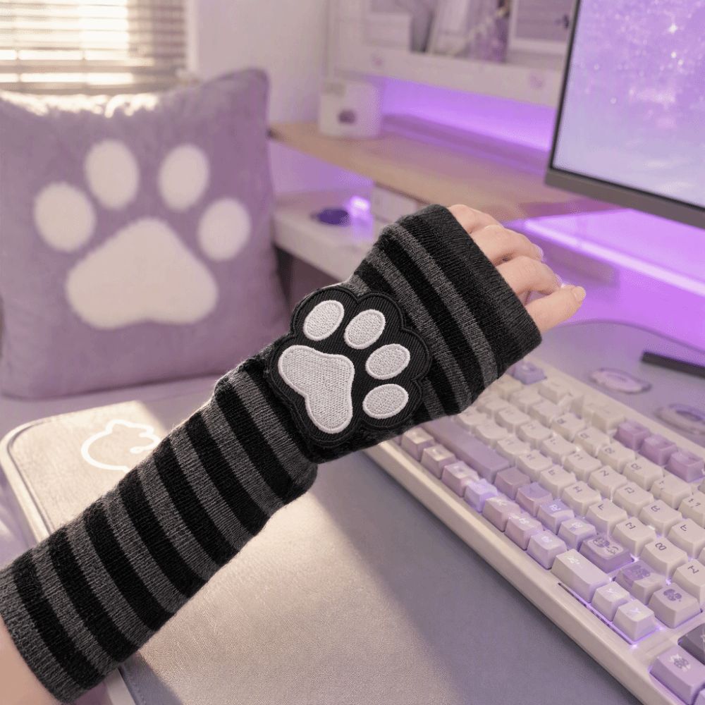 Милые перчатки без пальцев с п – обзор и цена Fingerless Glove Knit