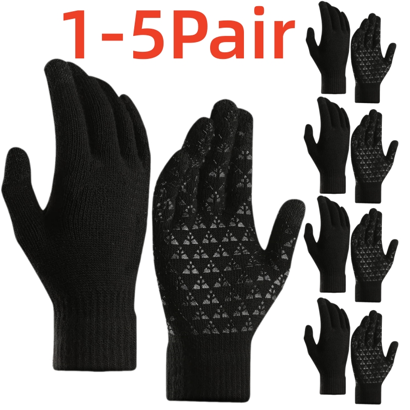 1-5 пар, Зимние перчатки для з – обзор и цена Magic Touch Glove