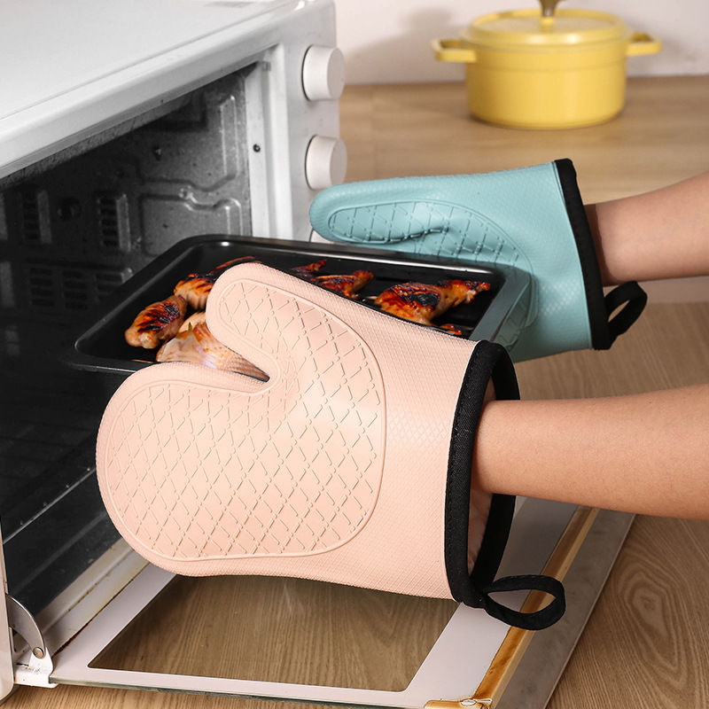 2 шт. теплоизоляционные перчат – обзор и цена Oven Mitt Silicone