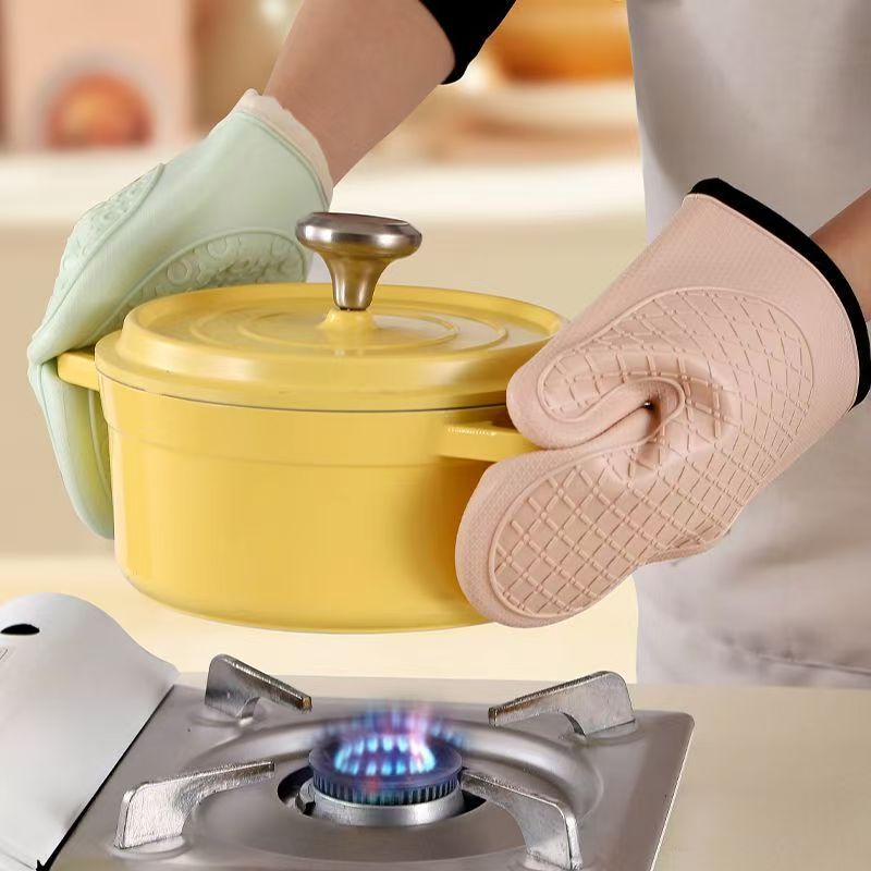 2 шт. теплоизоляционные перчат – обзор и цена Oven Mitt Silicone