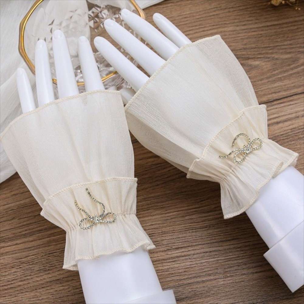 Плиссированные рукава-манжеты  – обзор и цена Fingerless Glove Knit