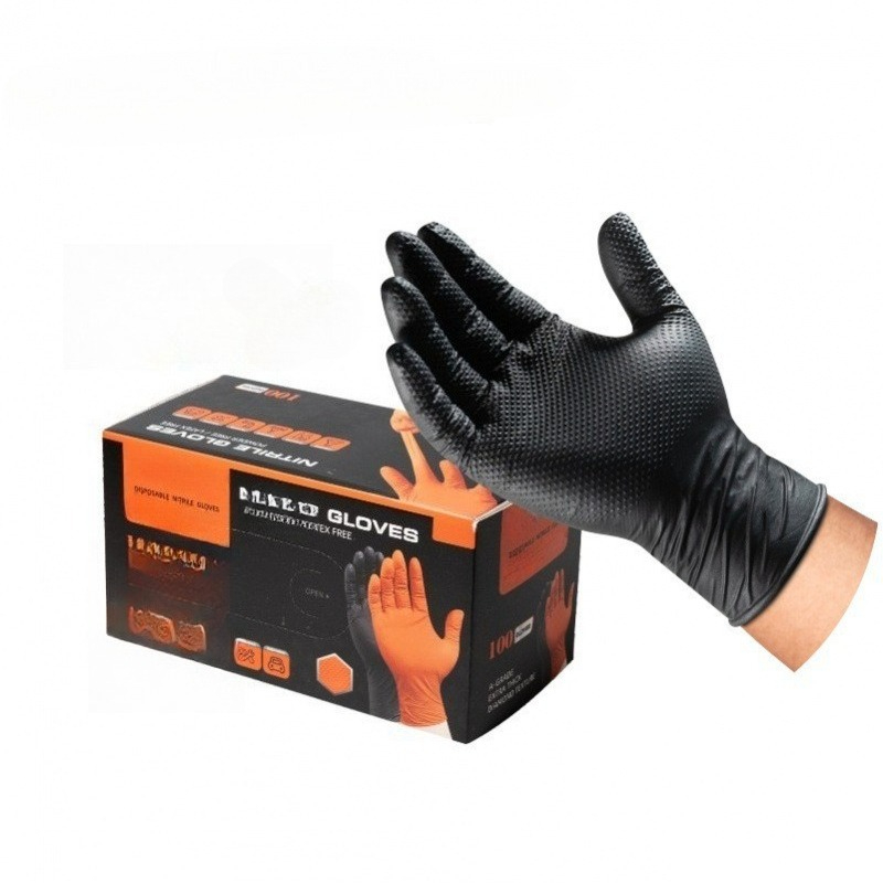 Усиленные нитриловые перчатки  – обзор и цена Nitrile Mechanic Glove