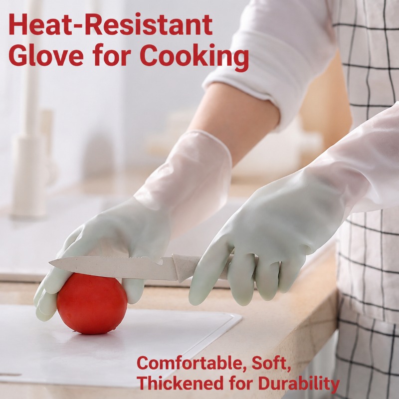 Двухцветные перчатки для мытья – обзор и цена Dish Glove Rubber