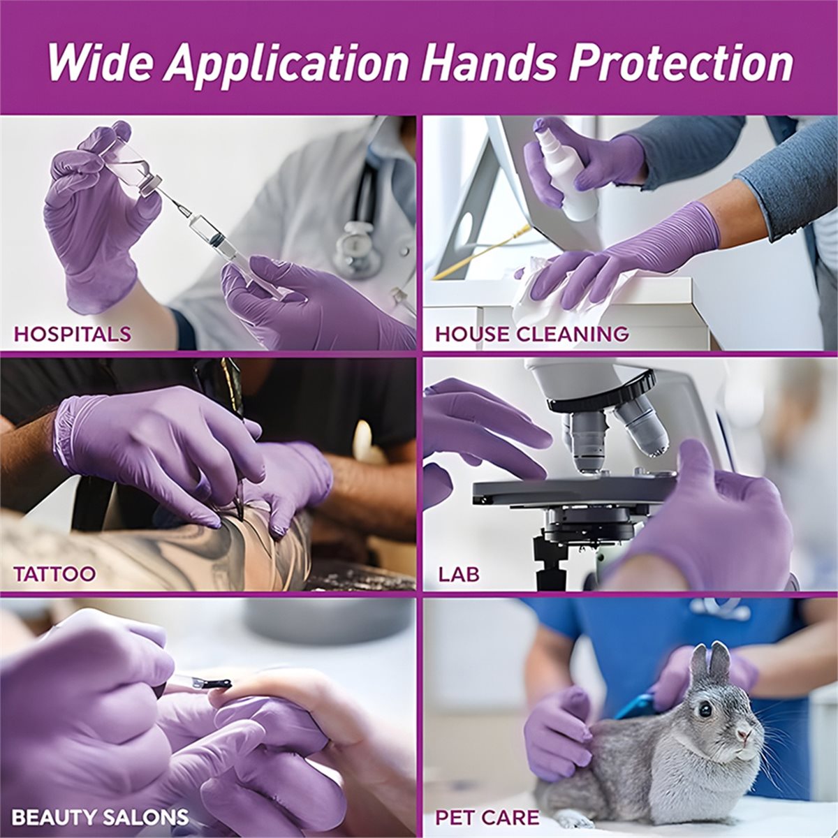 HITL 100 шт. нитриловые смотро – обзор и цена Exam Glove Nitrile