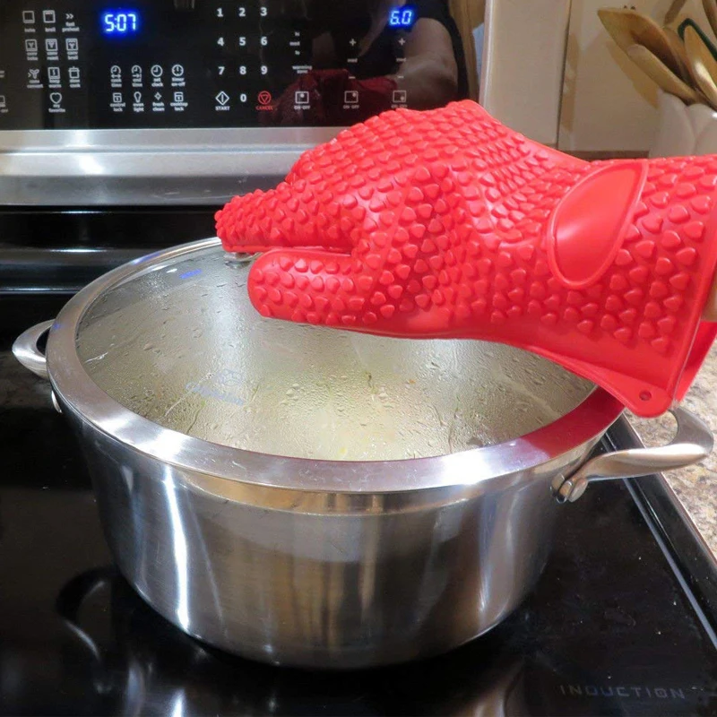 Силиконовые перчатки для барбе – обзор и цена Oven Mitt Silicone