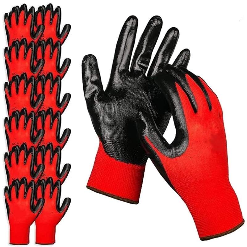 4/20 шт. рабочие перчатки с ни – обзор и цена Nitrile Mechanic Glove