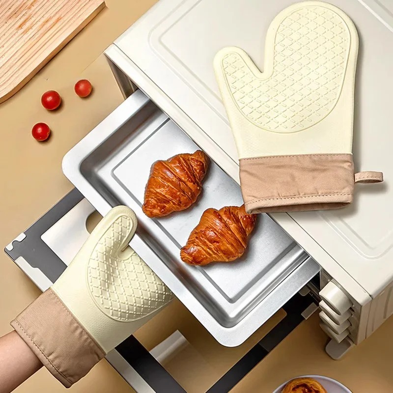 Термостойкие силиконовые перча – обзор и цена Oven Mitt Silicone