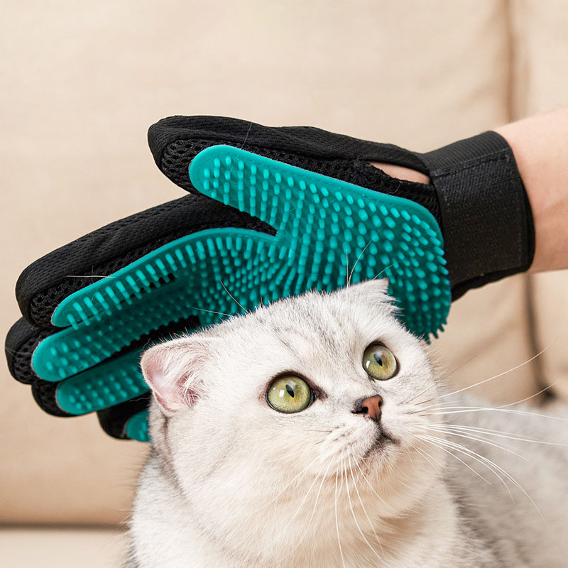 Перчатка для груминга животных – обзор и цена Rubber Glove Cleaning