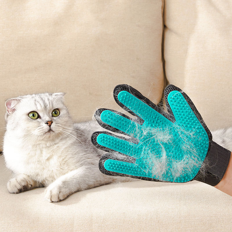 Перчатка для груминга животных – обзор и цена Rubber Glove Cleaning