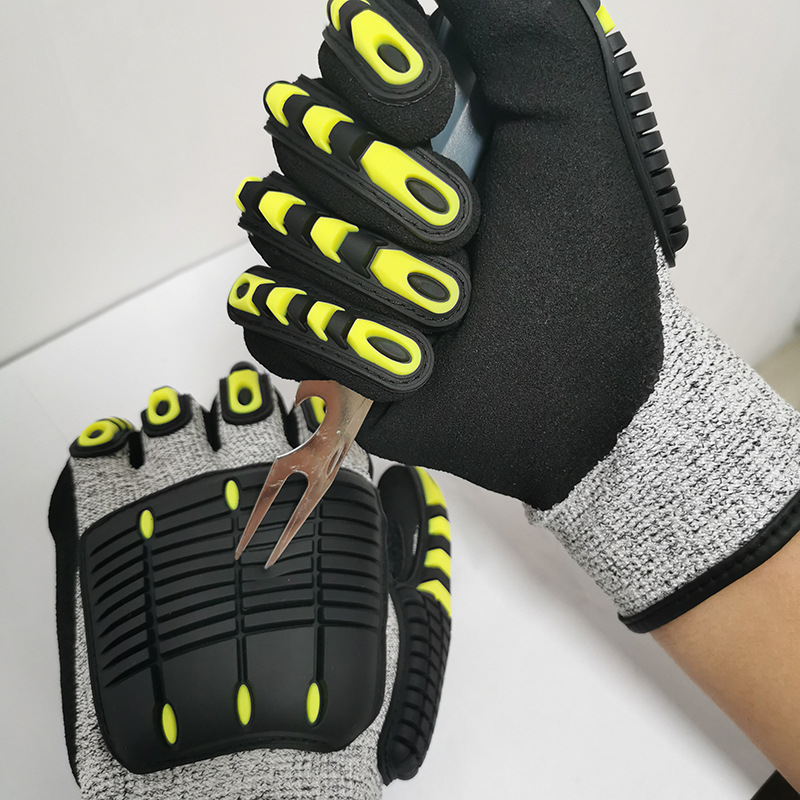 Антивибрационные перчатки с SB – обзор и цена Work Glove Impact