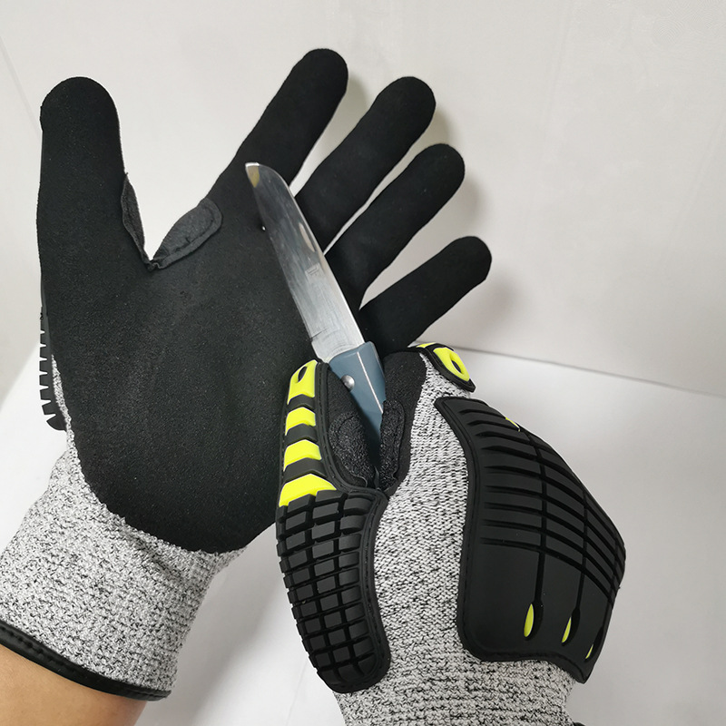 Антивибрационные перчатки с SB – обзор и цена Work Glove Impact