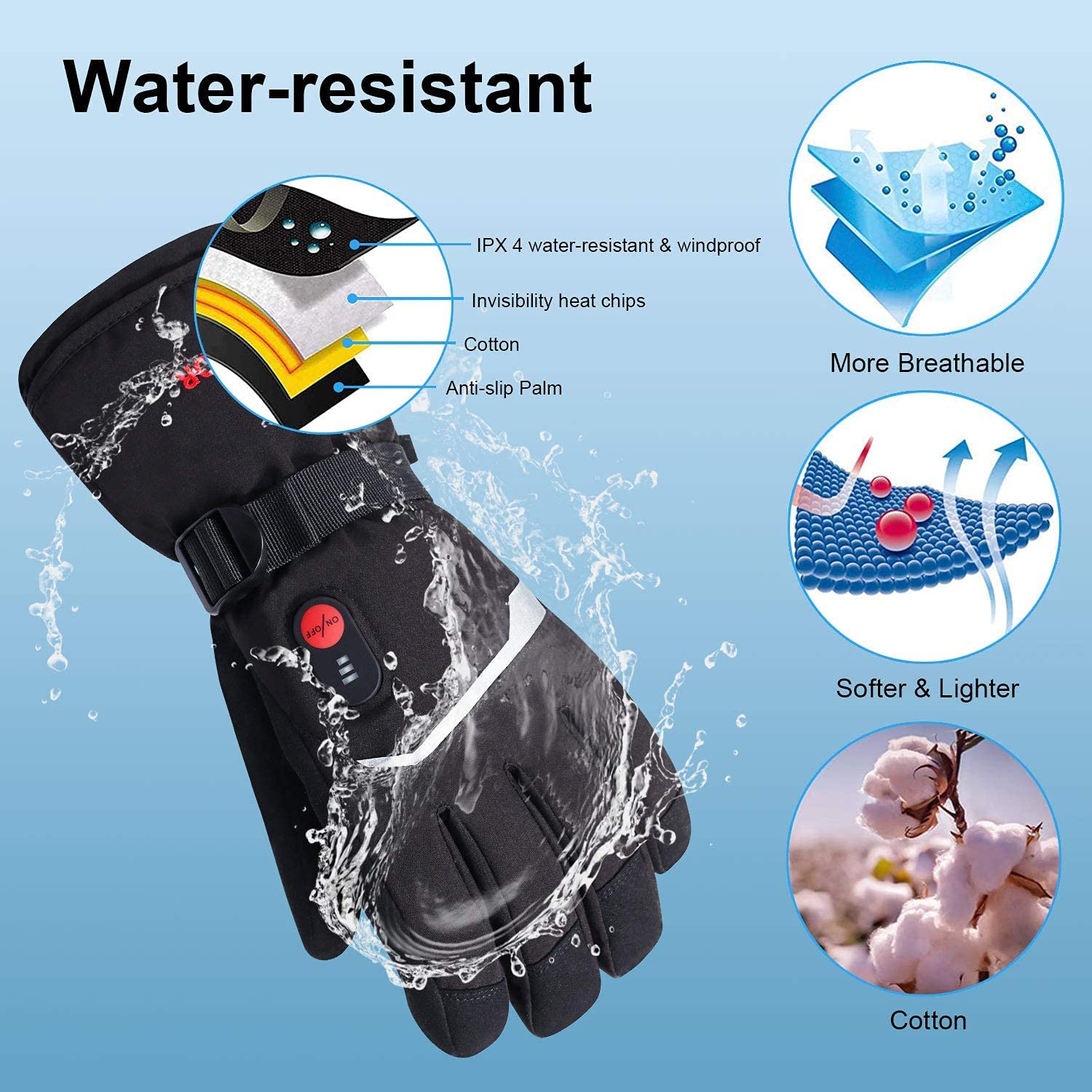 Зимние перчатки с подогревом « – обзор и цена Heat Resistant Glove
