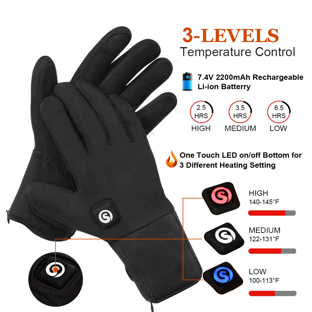 Зимние перчатки с электроподог – обзор и цена Heat Resistant Glove