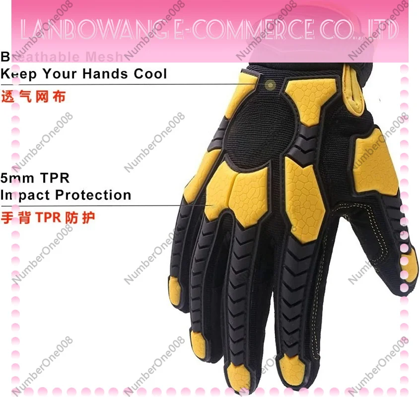 Перчатки с защитой от порезов  – обзор и цена Work Glove Impact