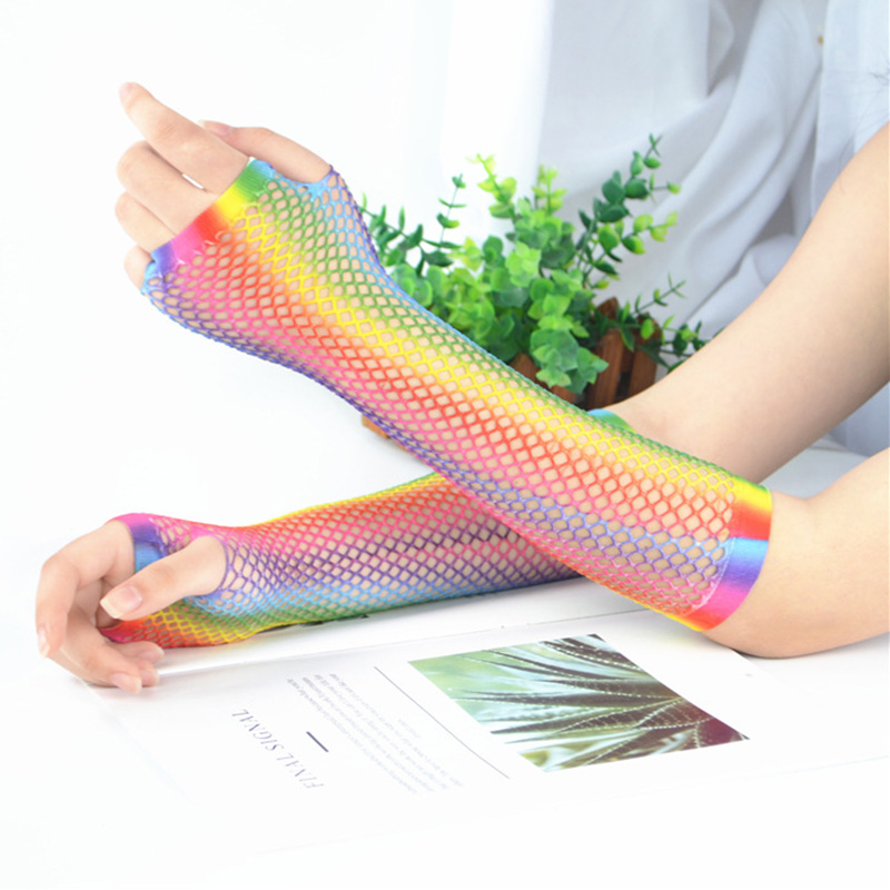 Пара женских длинных перчаток- – обзор и цена Fingerless Glove Knit