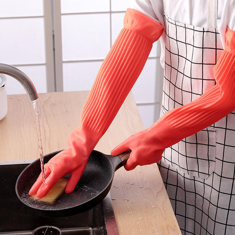 Длинные многоразовые резиновые – обзор и цена Rubber Glove Cleaning