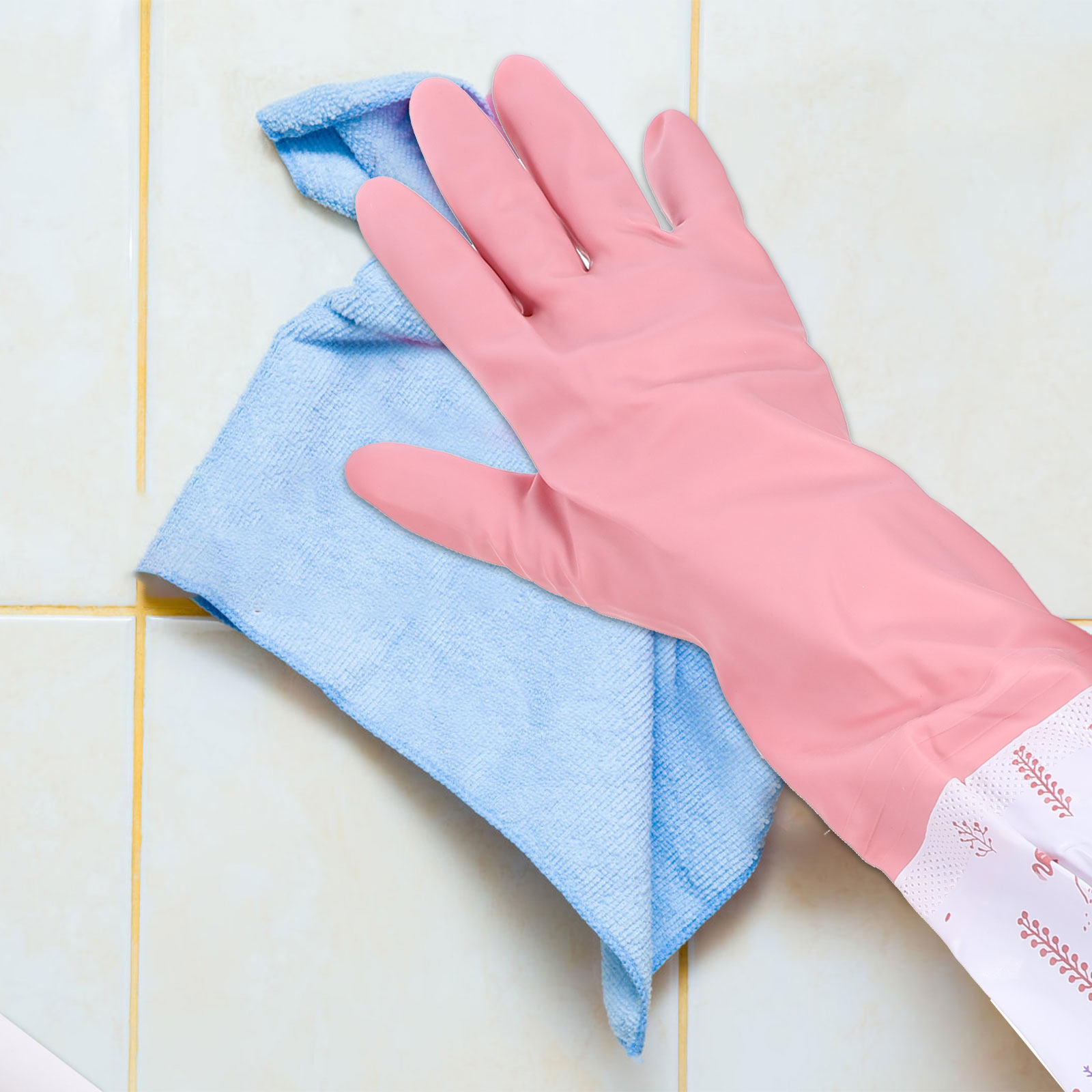 2 пары перчаток для уборки, во – обзор и цена Dish Glove Rubber