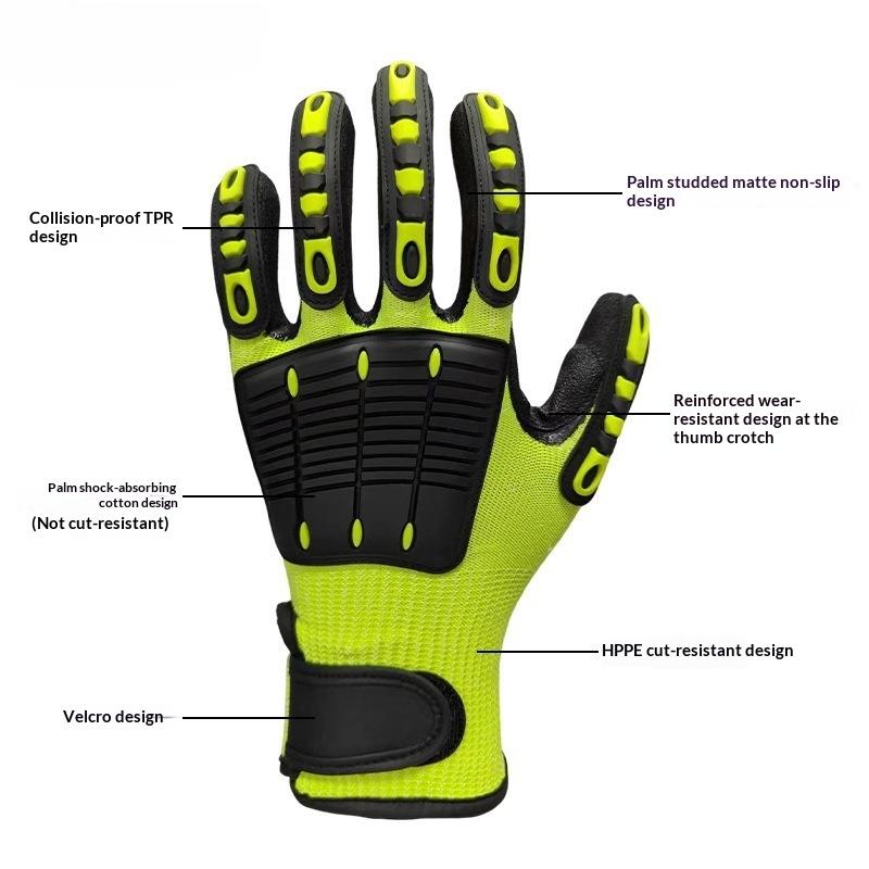 Рабочие перчатки с защитой от  – обзор и цена Work Glove Impact